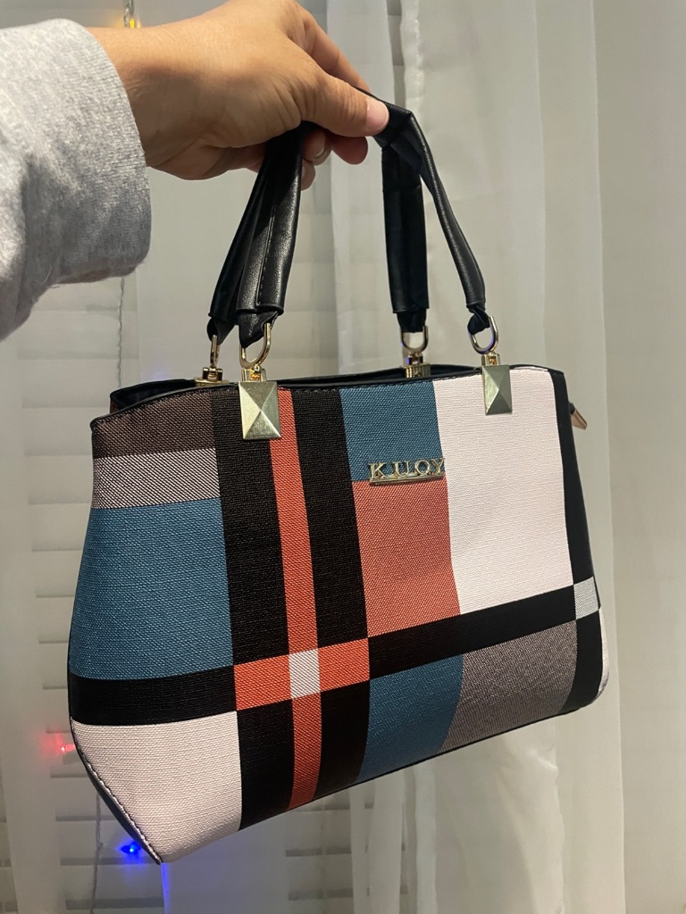 GIVEY 🎁 Patterned Multicolor Women’s Satchel Like New without tags